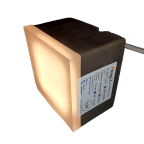LED бруківка 90х90х60 мм (білий теплий)