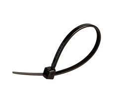 Кабельна стяжка  Rengel  5x400 (мм) Чорна